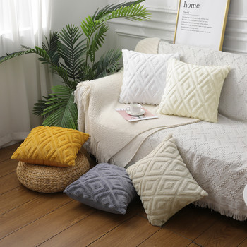Olanly Throw Μαξιλαροθήκη για καναπέ-κρεβάτι Αυτοκίνητο Σαλόνι Λούτρινο κάλυμμα μαξιλαροθήκης ύπνου Βαμβακερό λινό Διακόσμηση σπιτιού 3D σχέδιο