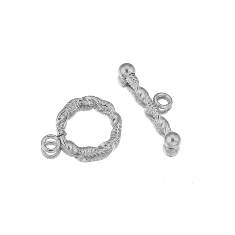 5 kompleta od nehrđajućeg čelika 18k zlatne spirale OT preklopne kopče DIY izrada nakita Pribor za ogrlice Priključci za narukvice Nalazi Kuke