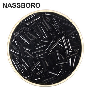 2x6,5 mm staklene perle obložene srebrom i izrada nakita/duge perle s buglama/odstojne perle/veleprodaja/češki/Kralen Diy dodaci nakit