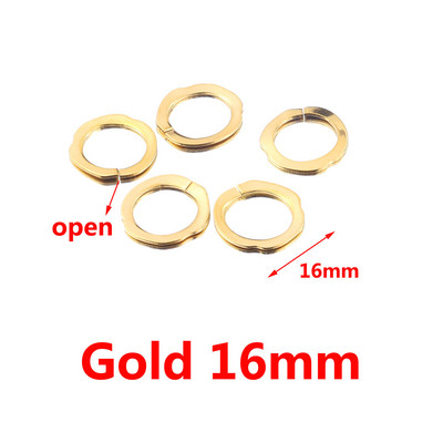 10 kom/lot Zlatni nepravilni privjesci s okruglim otvorom od nehrđajućeg čelika za DIY spojne naušnice Bohemia pribor za izradu nakita
