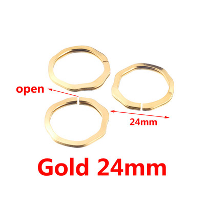 10 kom/lot Zlatni nepravilni privjesci s okruglim otvorom od nehrđajućeg čelika za DIY spojne naušnice Bohemia pribor za izradu nakita