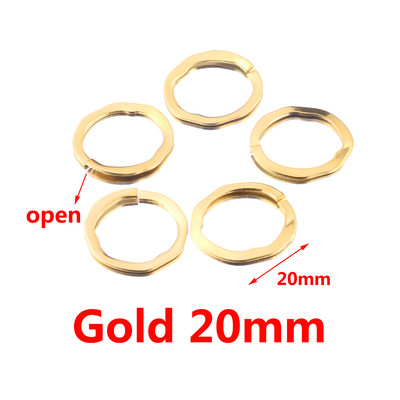10 kom/lot Zlatni nepravilni privjesci s okruglim otvorom od nehrđajućeg čelika za DIY spojne naušnice Bohemia pribor za izradu nakita