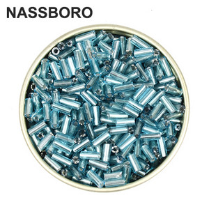 Približno 1000 komada 2x4,5 mm staklene perle za sjeme češke/perle i izrada nakita/srebrne kuglice duge diy dodaci za nakit