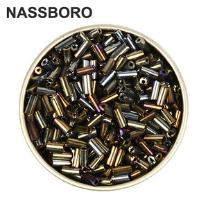 Približno 1000 komada 2x4,5 mm staklene perle za sjeme češke/perle i izrada nakita/srebrne kuglice duge diy dodaci za nakit