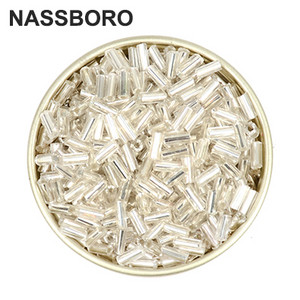 Približno 1000 komada 2x4,5 mm staklene perle za sjeme češke/perle i izrada nakita/srebrne kuglice duge diy dodaci za nakit