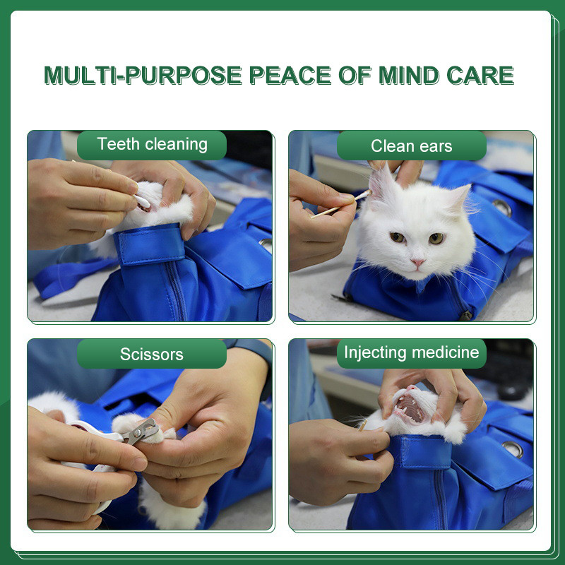 Nosiljka za mačke Mekane torbe za kućne ljubimce Višenamjenska putna torba za mače Ruksak za njegu pasa Podrezivanje noktiju Ruksak za zaštitu od ogrebotina