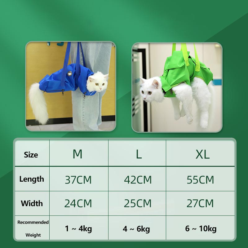 Nosiljka za mačke Mekane torbe za kućne ljubimce Višenamjenska putna torba za mače Ruksak za njegu pasa Podrezivanje noktiju Ruksak za zaštitu od ogrebotina