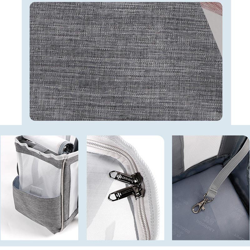 Macska kutyahordozók Hálós, légáteresztő háziállathordozó kézitáska, összecsukható vállas kisállattáskák, hordozható kültéri kiskutya cica hátizsák