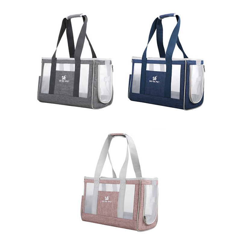 Macska kutyahordozók Hálós, légáteresztő háziállathordozó kézitáska, összecsukható vállas kisállattáskák, hordozható kültéri kiskutya cica hátizsák