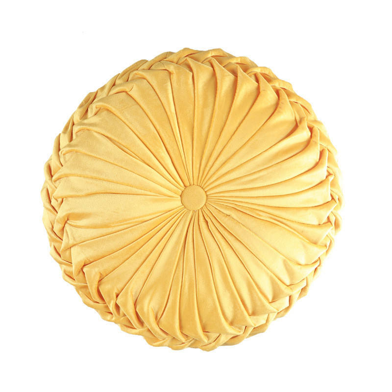 Okrugli jastuk za stolicu PP pamuk sjedalo od bundeve Novi nordijski presavijeni kotačić lumbalni jastuk od bundeve za dnevnu sobu Sofa Baršunasti jastuk