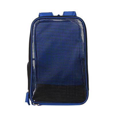 Ruksak za kućne ljubimce Prijenosna torba za nošenje pasa za mačke Prozračna mrežasta putna torba za štene za male pse, mačke koje šetaju na otvorenom