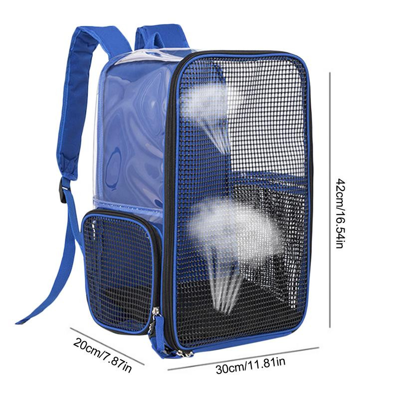 Ruksak za kućne ljubimce Prijenosna torba za nošenje pasa za mačke Prozračna mrežasta putna torba za štene za male pse, mačke koje šetaju na otvorenom