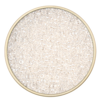 Novo u 2,2x1,2 mm prozirne staklene perle u cijevi 10/0 Uniformne perle za izradu nakita Ručno izrađeni DIY dodaci Kralen