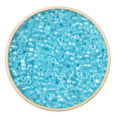 Novo u 2,2x1,2 mm prozirne staklene perle u cijevi 10/0 Uniformne perle za izradu nakita Ručno izrađeni DIY dodaci Kralen