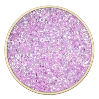 Novo u 2,2x1,2 mm prozirne staklene perle u cijevi 10/0 Uniformne perle za izradu nakita Ručno izrađeni DIY dodaci Kralen