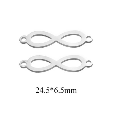 5 kom/lot Pahuljica od nehrđajućeg čelika Mjesečev konektor šarm privjesak za DIY narukvicu Naušnica za gležanj Pribor za izradu nakita