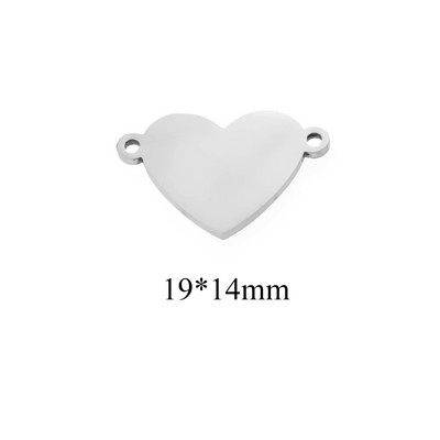 5 kom/lot Pahuljica od nehrđajućeg čelika Mjesečev konektor šarm privjesak za DIY narukvicu Naušnica za gležanj Pribor za izradu nakita