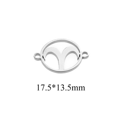 5 kom/lot Pahuljica od nehrđajućeg čelika Mjesečev konektor šarm privjesak za DIY narukvicu Naušnica za gležanj Pribor za izradu nakita