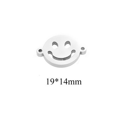 5 kom/lot Pahuljica od nehrđajućeg čelika Mjesečev konektor šarm privjesak za DIY narukvicu Naušnica za gležanj Pribor za izradu nakita