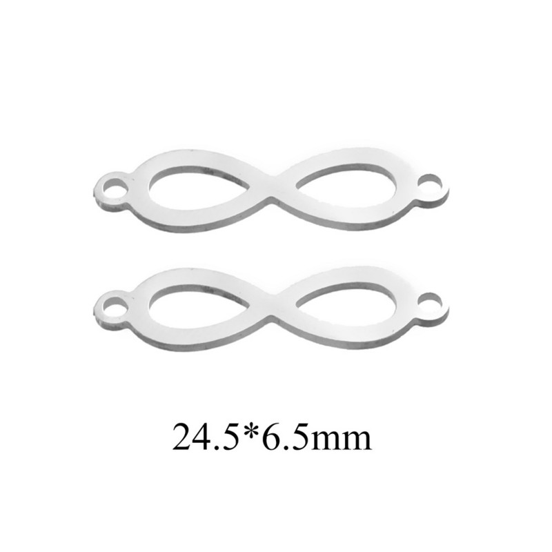 5 kom/lot Pahuljica od nehrđajućeg čelika Mjesečev konektor šarm privjesak za DIY narukvicu Naušnica za gležanj Pribor za izradu nakita