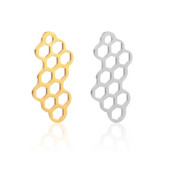 5 kom/lot Privjesci za pčelinje saće od nehrđajućeg čelika, konektor za naušnice, narukvica, ogrlica za DIY pribor za izradu ručno izrađenog nakita