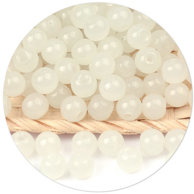 6 mm 8 mm staklene perle okruglog oblika Okrugle labave razmaknice perle za izradu nakita DIY privjesci Narukvica Ogrlica Dodaci