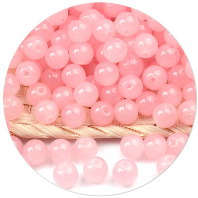 6 mm 8 mm staklene perle okruglog oblika Okrugle labave razmaknice perle za izradu nakita DIY privjesci Narukvica Ogrlica Dodaci