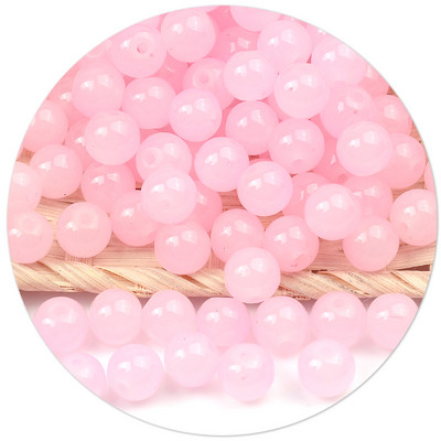 6 mm 8 mm staklene perle okruglog oblika Okrugle labave razmaknice perle za izradu nakita DIY privjesci Narukvica Ogrlica Dodaci