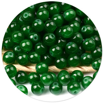 6 mm 8 mm staklene perle okruglog oblika Okrugle labave razmaknice perle za izradu nakita DIY privjesci Narukvica Ogrlica Dodaci