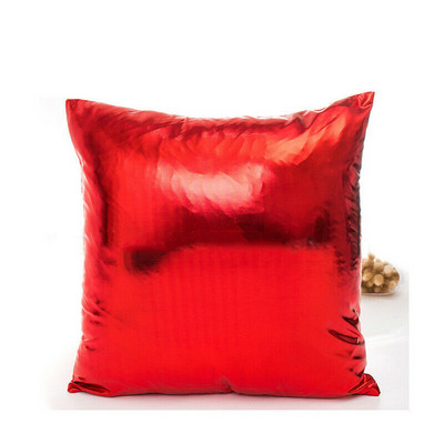 9 boja 45x45cm metalik sjajna jednobojna jastučnica od PU folije Hotelska spavaća soba Dnevni boravak Jastučnica Party Događaj Dekoracija doma