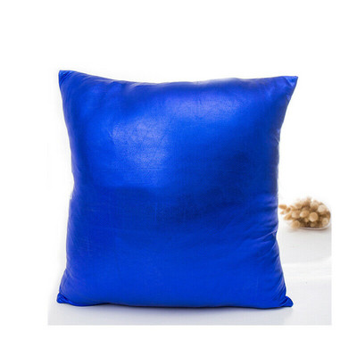 9 boja 45x45cm metalik sjajna jednobojna jastučnica od PU folije Hotelska spavaća soba Dnevni boravak Jastučnica Party Događaj Dekoracija doma