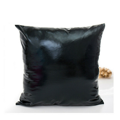 9 boja 45x45cm metalik sjajna jednobojna jastučnica od PU folije Hotelska spavaća soba Dnevni boravak Jastučnica Party Događaj Dekoracija doma