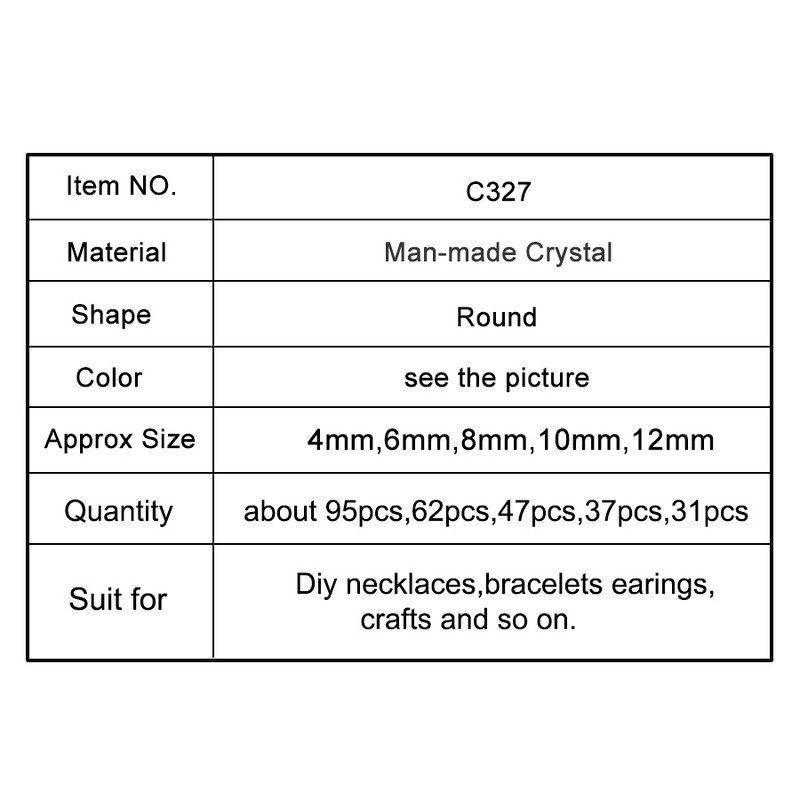 Modne tamnocrvene umjetne kristalne perle od staklenih kamenih perli za izradu nakita DIY/ručno izrađena labava narukvica od perli s razmakom, ogrlica