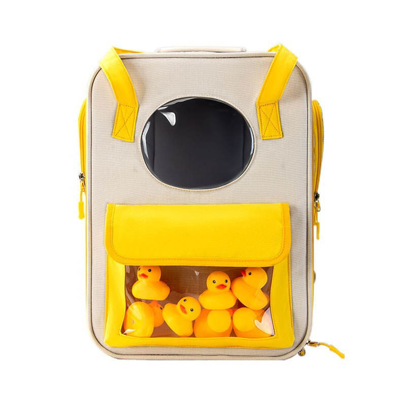 Macska hátizsák kisállat válltáska Outdoor Travel Cat Bag Erős és tartós hátizsák kis és közepes méretű háziállatok számára