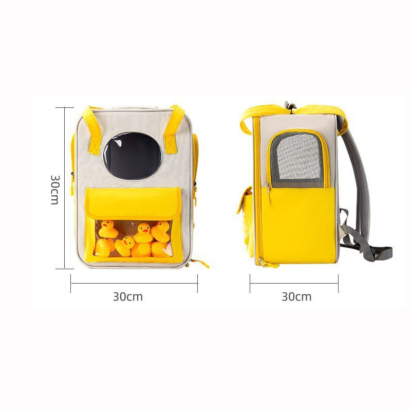 Macska hátizsák kisállat válltáska Outdoor Travel Cat Bag Erős és tartós hátizsák kis és közepes méretű háziállatok számára