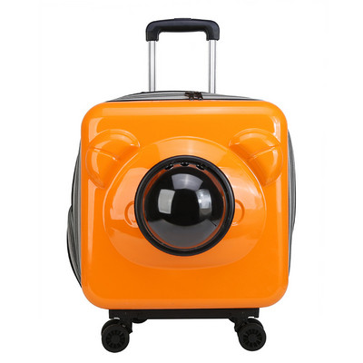 Kavez za kućne ljubimce Prijenosni transportni ruksak za mačke Svemirska torba za kolica Torba za kolica Putna nosiljka Kolica za pse Prozračna Veliki kapacitet