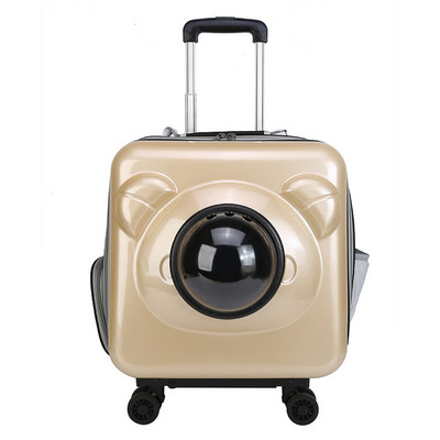 Kavez za kućne ljubimce Prijenosni transportni ruksak za mačke Svemirska torba za kolica Torba za kolica Putna nosiljka Kolica za pse Prozračna Veliki kapacitet