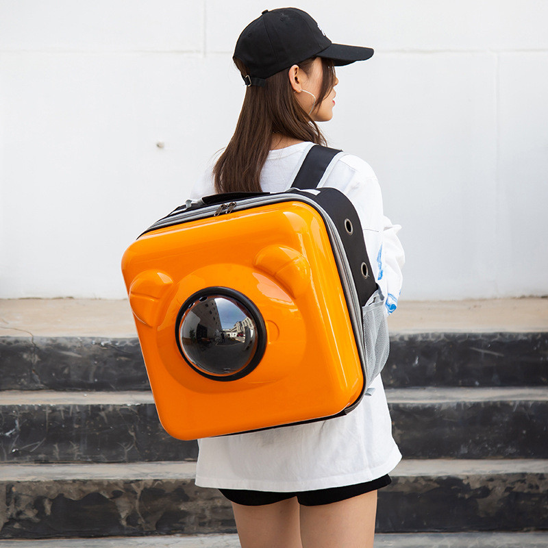 Kavez za kućne ljubimce Prijenosni transportni ruksak za mačke Svemirska torba za kolica Torba za kolica Putna nosiljka Kolica za pse Prozračna Veliki kapacitet