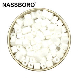 Otprilike 4 mm porculanske kockaste perle u boji Privjesci Češke staklene perle Četvrtaste perle za izradu nakita Diy Ogrlica Narukvica Pribor