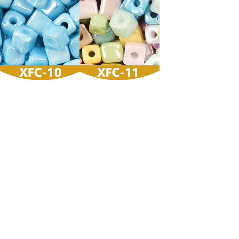 Približno 4 mm perle šarm krem boje labave razmaknice kockaste perle za izradu nakita Ručno izrađena Diy narukvica Ogrlica Abalorios Kralen