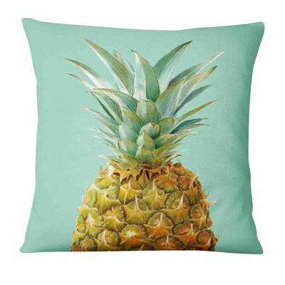 Afiș publicitar creativ Pernă cu imprimeu animal proaspăt Pernă decorativă Decorat pentru canapea Pernă 45*45cm Almofadas 45*45