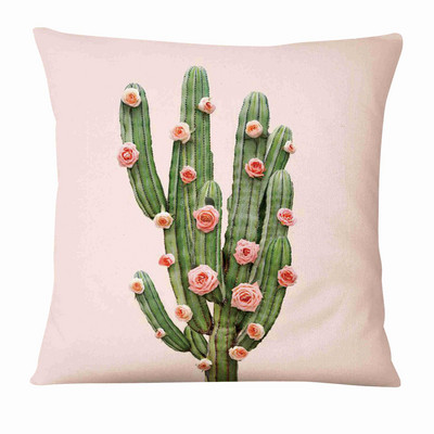 Afiș publicitar creativ Pernă cu imprimeu animal proaspăt Pernă decorativă Decorat pentru canapea Pernă 45*45cm Almofadas 45*45