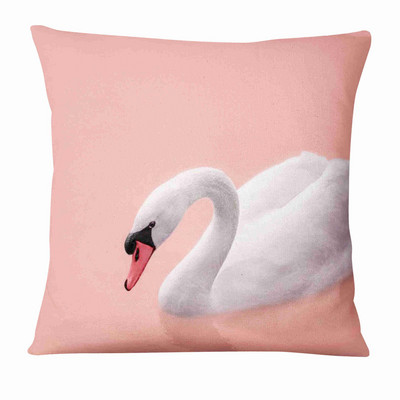 Afiș publicitar creativ Pernă cu imprimeu animal proaspăt Pernă decorativă Decorat pentru canapea Pernă 45*45cm Almofadas 45*45