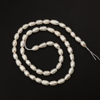 Mărgele libere de perle de apă dulce în formă de orez, 35 mm, pentru bricolaj, brățară, cercei, colier, cusut, artizanat, accesoriu de bijuterii
