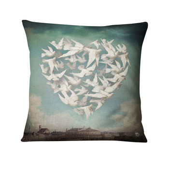 Μαξιλάρια σπιτιού Διακόσμηση Nordic Dreaming Girls Cushion Διακοσμητικό Μαξιλάρι Almofadas Decorativas Para Μαξιλάρι Ριχτάρι Καναπέ 45*45cm