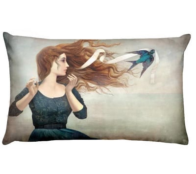 Otthoni Párnák Dekoráció Nordic Dreaming Girls Párna Dekoratív Párna Almofadas Decorativas Para Sofa Dob párna 45*45cm