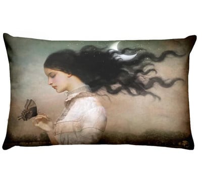 Otthoni Párnák Dekoráció Nordic Dreaming Girls Párna Dekoratív Párna Almofadas Decorativas Para Sofa Dob párna 45*45cm