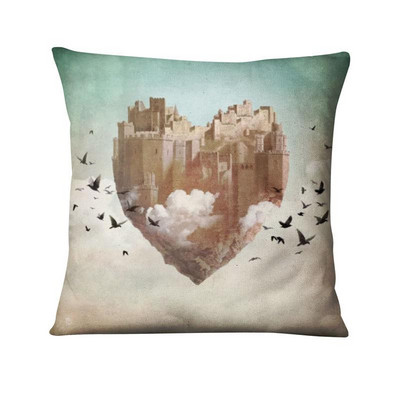 Otthoni Párnák Dekoráció Nordic Dreaming Girls Párna Dekoratív Párna Almofadas Decorativas Para Sofa Dob párna 45*45cm