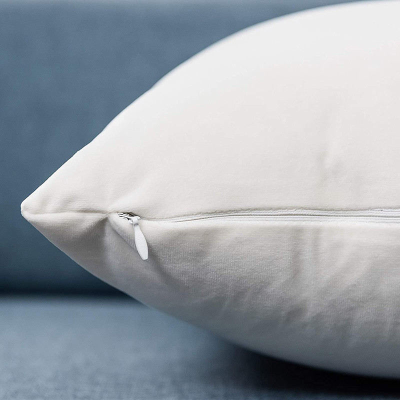 Bársonyos hangulatos párnahuzat autósüléshez dekoratív párnák smaragdzöld kanapé párnahuzat 40x40 Housse De Coussin lakberendezés