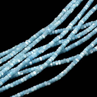 2x3,5 mm prirodne Heishi perle labave male perle kruške obojene perle šarm školjke za izradu nakita ogrlica narukvice naušnice